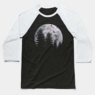 Moon Silhouettes Baseball T-Shirt